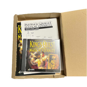 King's Quest Mask of Eternity Big Box CD-Rom PC Game Windows 95 With Manuals